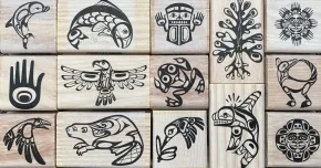 First Nations Rubber Stamps Bundle Bill Helin - Entire Set