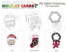 Holiday Art Cards Angela Kimble - My Salish Christmas