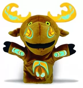 First Nations Hand Puppet Mo the Moose